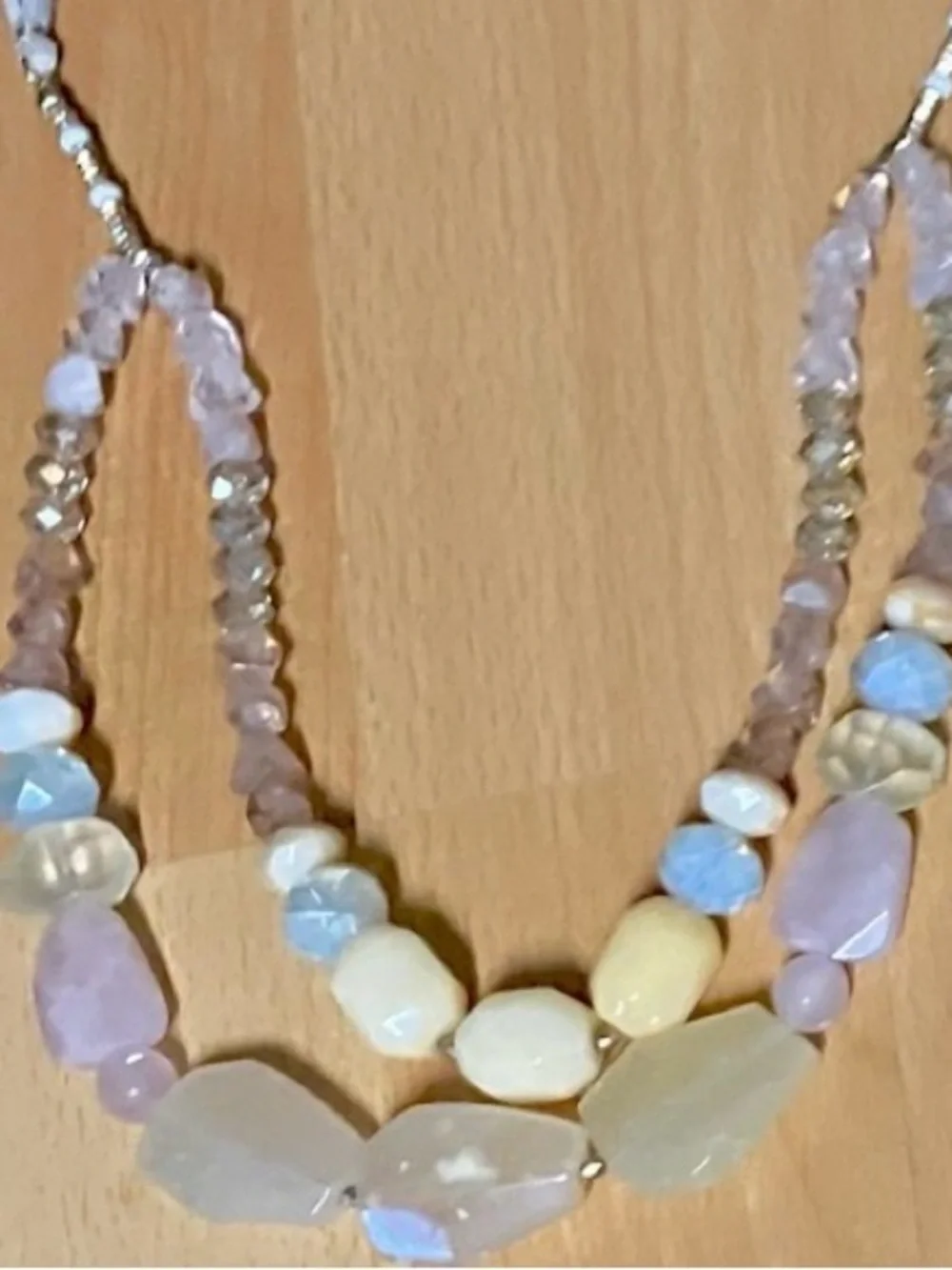 Multi-Strand Pastel Beaded Necklace from Loft - Women Jewelry